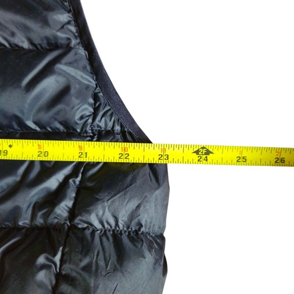 Eddie Bauer Down Vest Mens Tall Large Black EB650 Insulated Puffer Lightweight - Picture 9 of 10